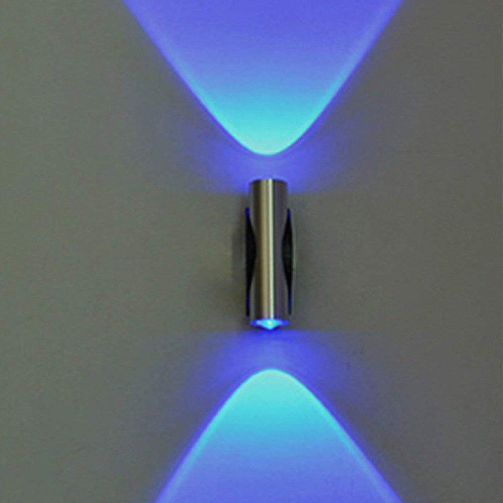 LED double head wall light