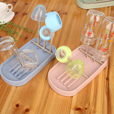 Baby Bottle Drying Rack Drying Rack Drain Stand Water Cup Holder Storage Box