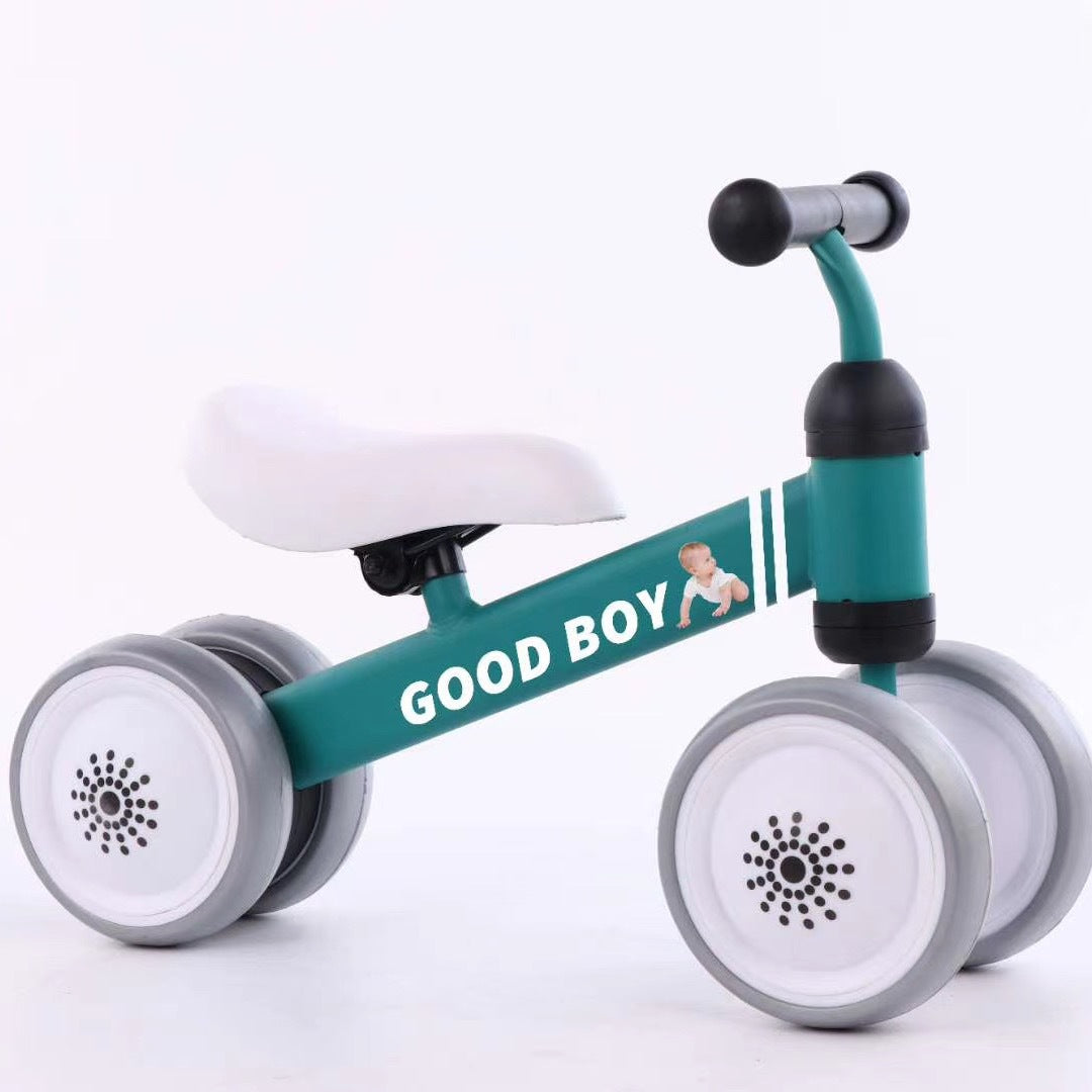 Plastic No-pedal Baby Kids Push Balance Bike Three Wheels Tricycle Baby Mini Balance Bike