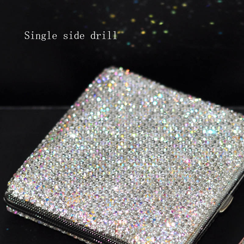 Creative Handmade Diamond Ladies Cigarette Case