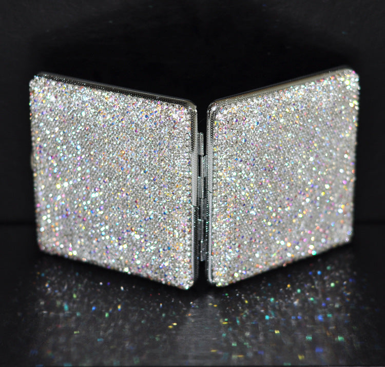 Creative Handmade Diamond Ladies Cigarette Case