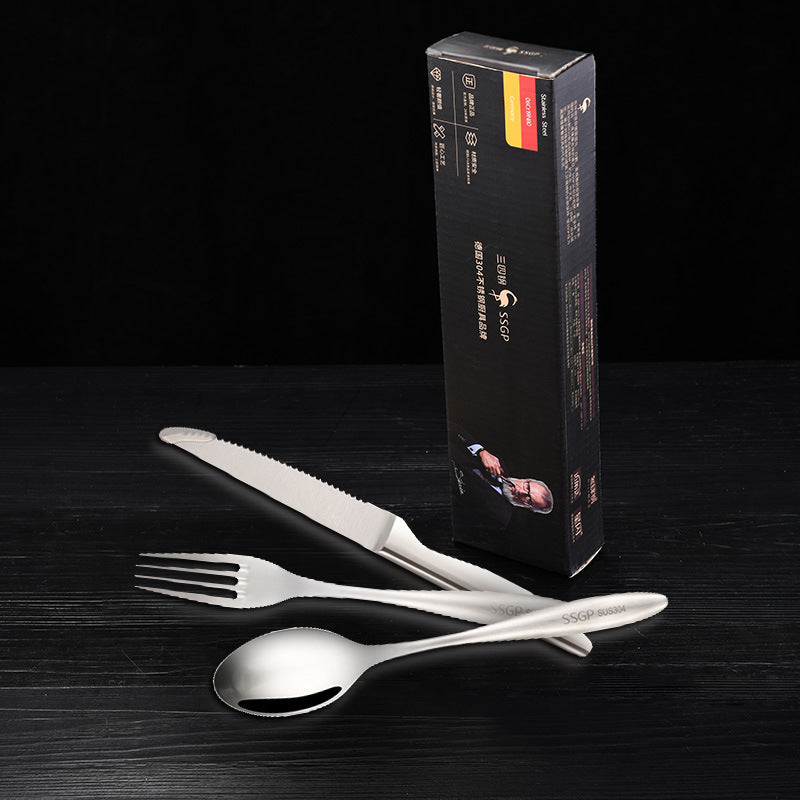 Stainless Steel Western Tableware Set