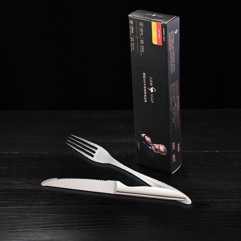 Stainless Steel Western Tableware Set