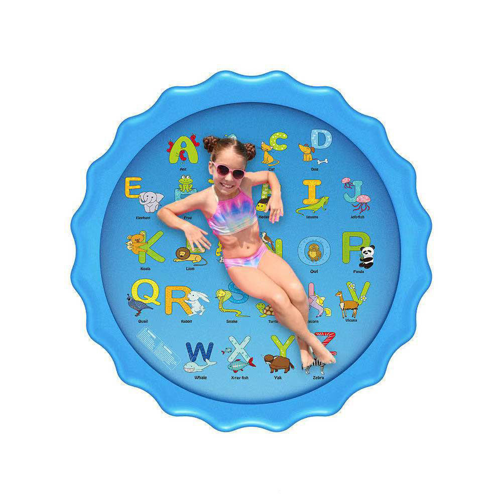 Toys For Kids Boys Girls Spray Pool Sprinkler Pad Water Spray Pad Splash Play Mat Toys Inflatable Splash Play