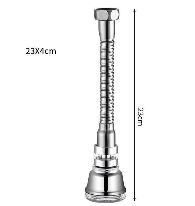 Kitchen faucet universal joint splash head