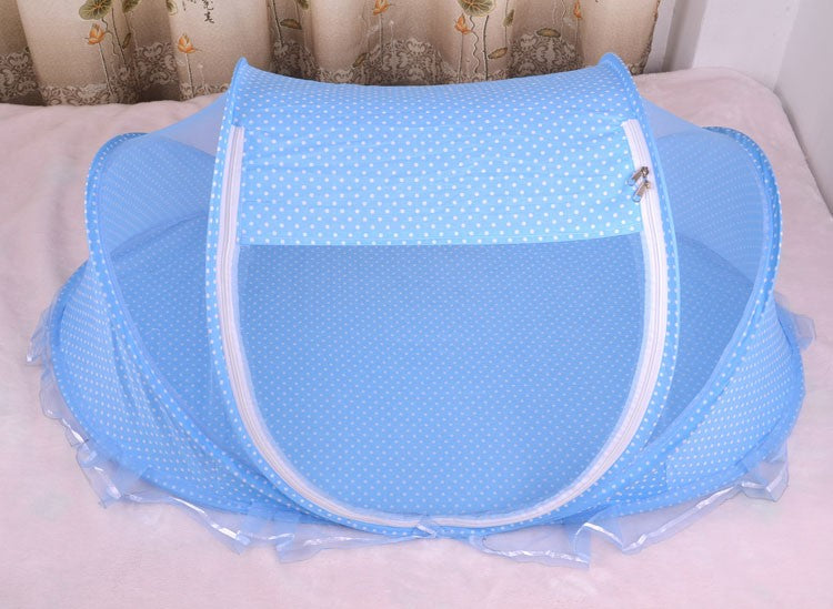 Foldable  Baby Bed Net With Pillow Net