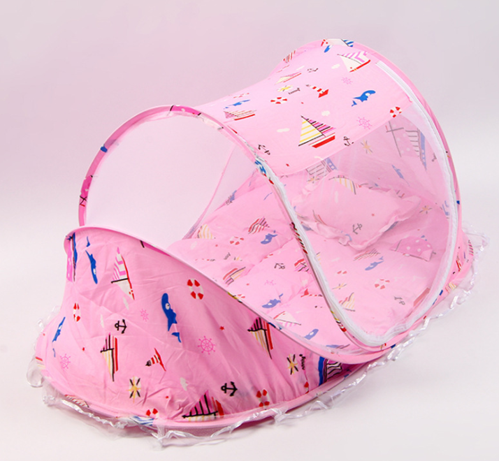 Foldable  Baby Bed Net With Pillow Net