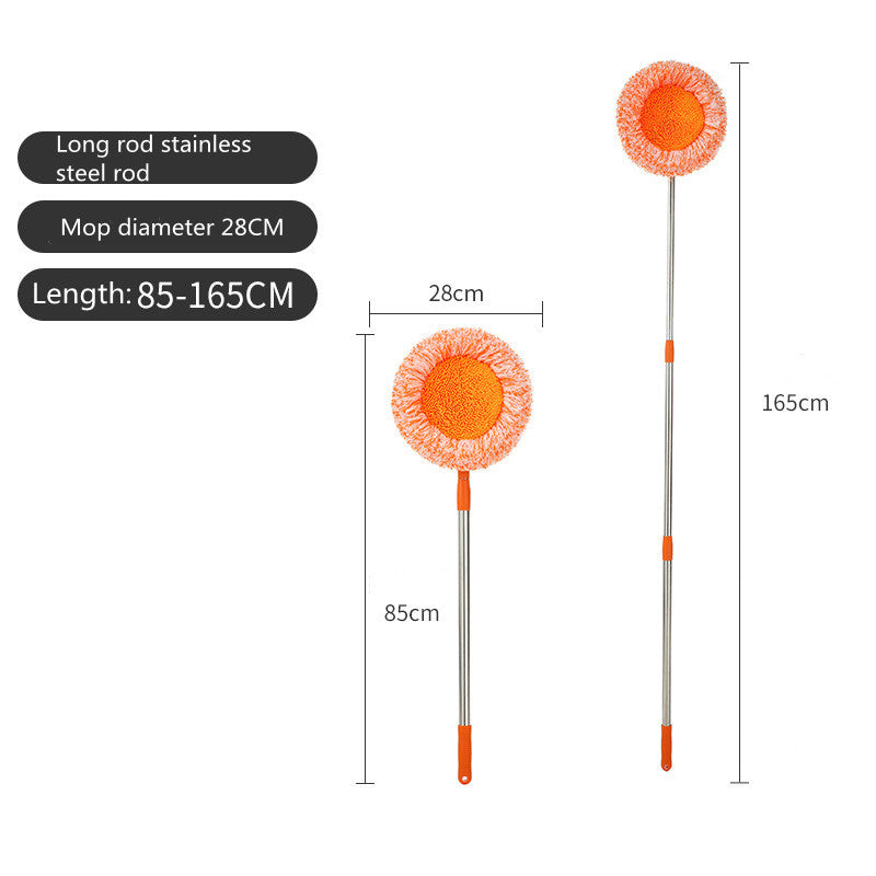 Electrostatic Dust Removal Stainless Steel Sun Flower Floor Mop