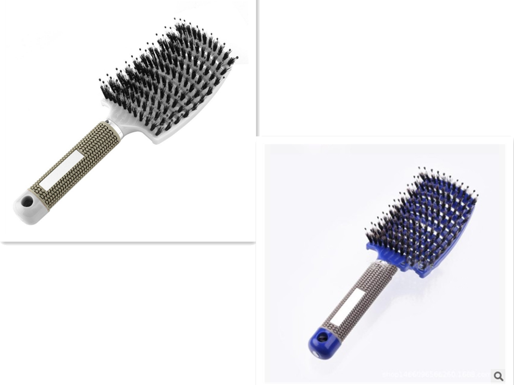 Hairbrush Anti Klit Brushy Haarborstel Women Detangler Hair Brush Bristle Nylon Scalp Massage  Teaser Hair Brush Comb