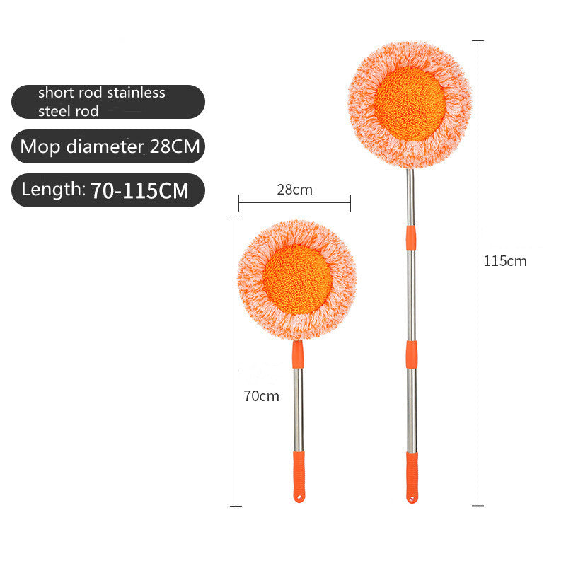 Electrostatic Dust Removal Stainless Steel Sun Flower Floor Mop