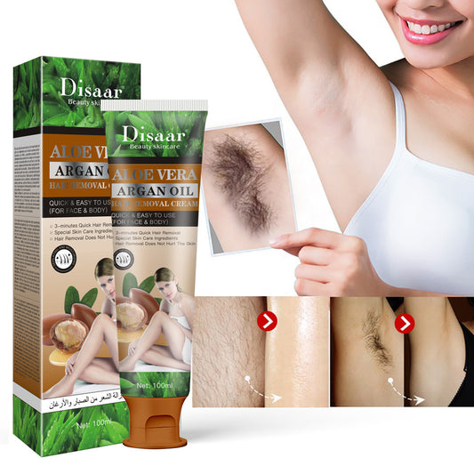 Aloe Vera Hair Removal Cream Underarm Thigh Arm Gentle