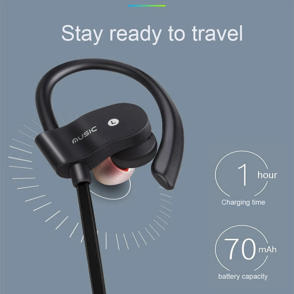 Wireless Bluetooth Earphone Sport Neck Hanger