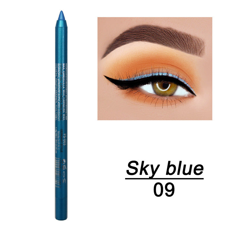 Eyeliner Dual Use Gel Eyeliner Pen For Long Lasting Waterproof And Sweat Proof