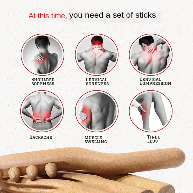 Gua Sha massage and scraping stick